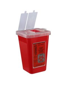 Research Products International Sharps Container, 1 Quart, Red, 1; RPI-100030