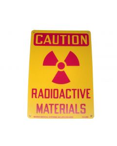 Research Products International Caution Radioactive Materials Sig; RPI-140033