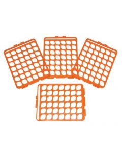 Bel-Art Grid,4pk,13mm,Orange ,Qty(4) - BEL; BEL-18745-1300