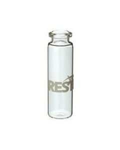 Restek Vials Headspace 20ml Clear 23x75mm Rounded Bottom Pack Of; RES-21162