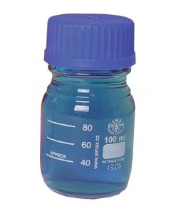 Research Products International Culture Media Bottle, 100 ml, 10; RPI-219510