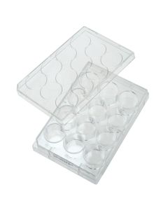 Celltreat Multiple Well Plate With Lid, 12-Well Polystyre