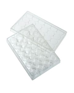 Celltreat Multiple Well Plate With Lid, 24-Well Polystyre