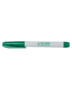 Celltreat Permanent Tube Marker, Green Ink, Plastic