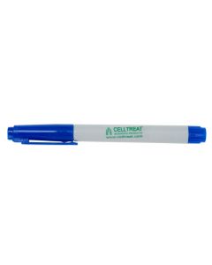 Celltreat Permanent Tube Marker, Blue Ink, Plastic