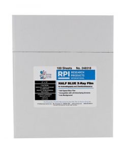 Research Products International X-Ray Film, Blue Sensitive, Half; RPI-248318
