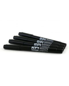 Research Products International Super Fine Lab Markers, 0.4mm Tip; RPI-248879BLK