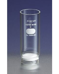 Corning Pyrex 35mm Diameter Extra Coarse Porosity Fritted Thimble, 90mm Long