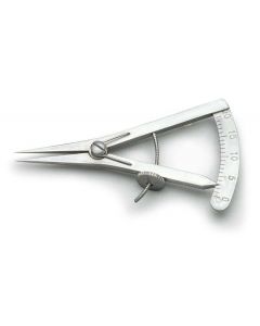 World Precision Instruments Caliper,Castroviejo 20mm Scale 75mm Long; WPI-501200