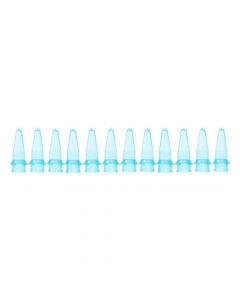 Bioplas 0.2ml Thin Wall Micro Tube12 Tubes/Strip Qty/Pk (100) , #BPLS-5020-4-CS