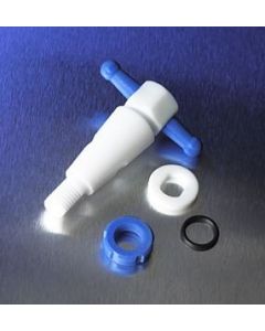 Corning Replacement Ptfe Product Standard 2mm Straight Bore Stopcock Plug Assembly