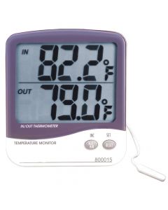 Research Products International Temperature Monitor, Dual Sensor; RPI-800015