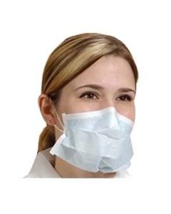 AlphaPro Cleanroom Mask With Headband & Positive Facial Lock® (No, Size 8"