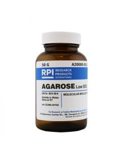 Research Products International Agarose, Low EEO, 50 Grams - RPI; RPI-A20080-50.0