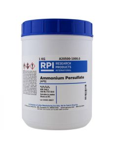 RPI Ammonium Persulfate [APS], 1 Kilo; RPI-A20500-1000.0