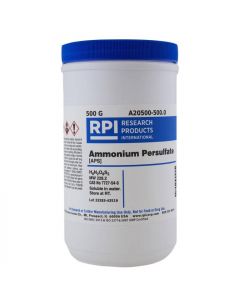 Research Products International Ammonium Persulfate [APS], 500 Gr; RPI-A20500-500.0