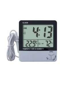 Thermco Large Digit, Indoor/Outdoor Thermo-Hygrom.