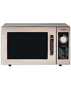 Antylia Argos Panasonic NE-1025 Countertop Microwave Oven, 1000 Watts, 0.8 Cu. Ft., Stainless Steel; 120V, 60 Hz
