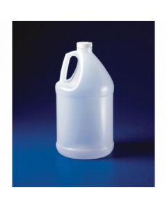 Bel-Art Bottle,Hdpe,With/38mm Closure,1 Gallon ,Qty(12)