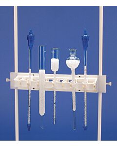 Bel-Art Chromatography Column Holder; 12¼ X 2½ In. For Up To 8 1³⁄₁₆ In. Columns
