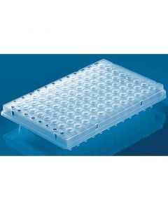 Brandtech 96 Well Pcr Plate, Pp, Half Skirt, 10 Bags Of 5 Plates (1 Ea)P