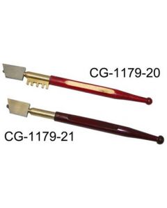 Chemglass Life Sciences Glass Cutter, Diamond Tipped, Plain. Nickel Plated Brass Cutter Has A Diamond Tip With A Red Wooden Handle.Cg-1179-20 Rack Has Four Slots That Will Accommodate Plates From 1/16