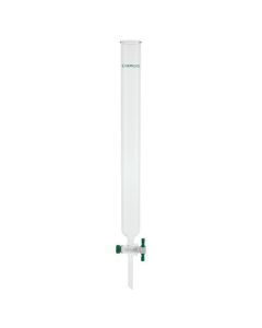 Chemglass Life Sciences Chemglass Column, Chromatography, 1/2in Id X 10in E.L., 2mm Stpk. General Purpose Gravity Eluted Column Having A Ptfe Stopcock And Reinforced Beaded Top. Column Is Constructed Using Medium Wall Tubing. Glass Wool (Not Supplied) Is 