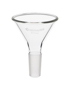 Chemglass Life Sciences 50mm Powder Funnel, 14/20 Inner Joint