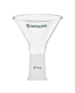 Chemglass Life Sciences Funnel, Powder, 50mm, 14/20outer