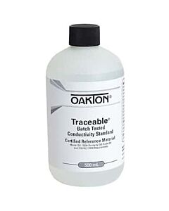 Antylia Control Company Oakton Traceable® Conductivity and TDS Standard, Batch-Tested, 5 µS; 500 mL