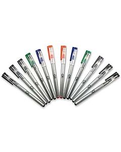 Antylia Control Company Cole-Parmer Essentials Scientific Technical Pens, 0.3 mm Black; 6/Pk