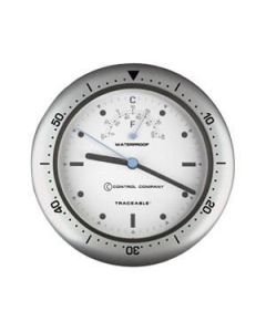 Control Company Traceable Waterproof In/Outdoor Clock - CONTR; CONTR-08610-05
