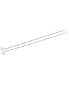 Antylia Cole-Parmer Essentials 40 Pound Nylon Ladder Cable Zip Ties, 7.5" L, White; 1000/PK