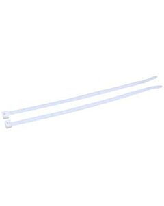 Antylia Cole-Parmer Essentials 50 Pound Nylon Cable Zip Ties, 7.5" L, White; 100/PK