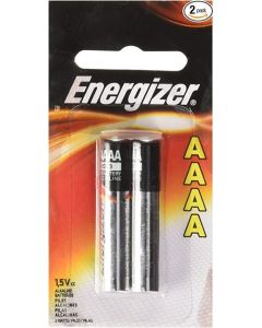 Energizer Industrial Battery, Alkaline, Aaaa 2/Pk