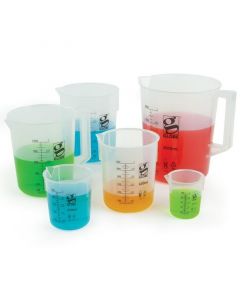 Diamond Essentials PP Griffin Style Low Form Beakers