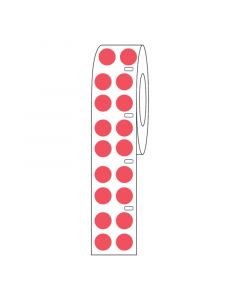 Direct Thermal Label Rolls - Dots for Tubes