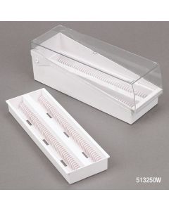 Microscope Slide Storage Box with Removable Tray