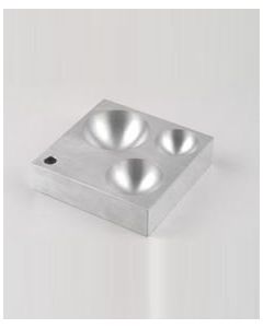 Kemtech Block Heat Transfer Aluminum Rb Flask ;  KEM-H200003