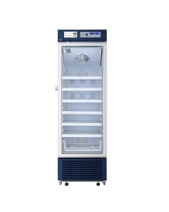 Haier Biomedical Pharmacy/Lab refrigerator; 2-8 Glass door uprig; HBM-HYC-390