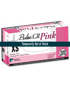 Pulse® CR Pink Chloroprene Exam Gloves – Series 193