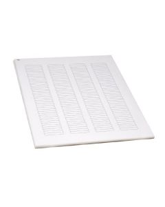 Label Sheets, Cryo, 38x6mm, for Microplates, 20 Sheets, 156 Label; GLO-LCS-38X6W