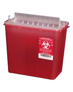PlastiProducts Container, 5 Qt, Red, 10/Bx, 2 Bx/Cs