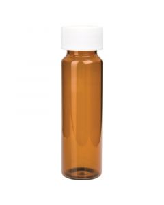 Restek Pre-Cleaned Voa Vials 40ml Amber Open Top W/0.125" Ptfe/Silicone