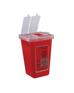 RPI Sharps Container, 1 Quart, Red, 1