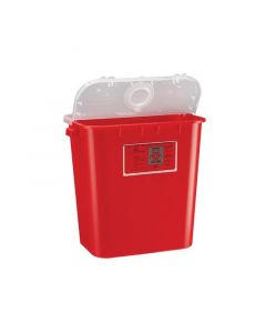 RPI Sharps Container With Lid, 8 Gall