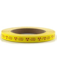Research Products International Perforated Mark-It Tape, Caution; RPI-140060