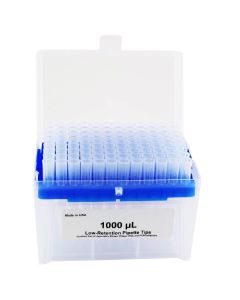 RPI Clean Low Retention, 1000ul, Racked, Sterile, 960/CS