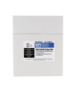RPI X-Ray Film, Blue Sensitive, Half; RPI-248318