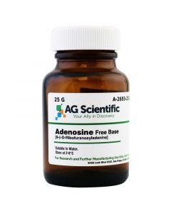 AG Scientific Adenosine, Free Base, 25 G